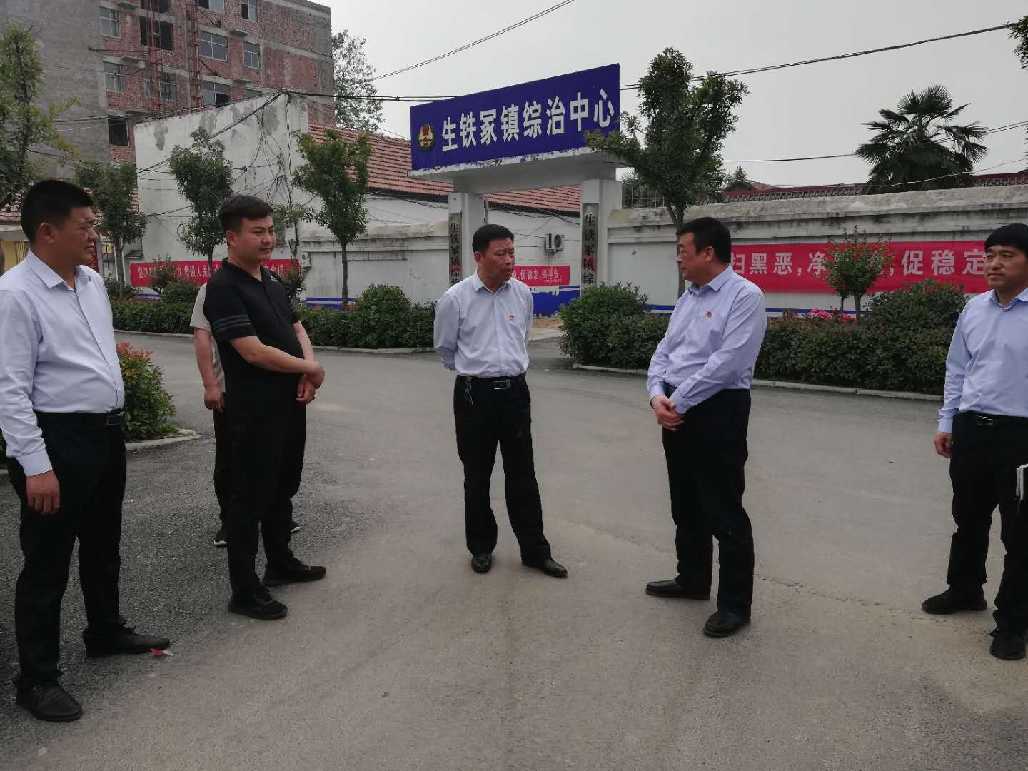 鹿邑县委副书记,政法委书记许四军深入 郑集,王皮溜